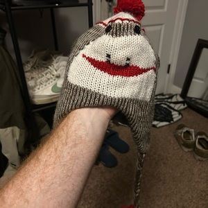 Sock Monkey Hat
